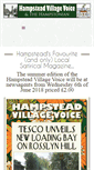 Mobile Screenshot of hampsteadvillagevoice.com